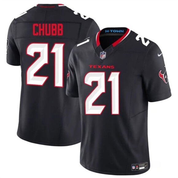 Mens Youths Kids Womens Nick Chubb Navy Stitched Jersey
